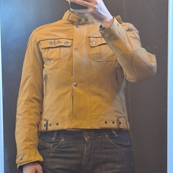 AJS motorcycle jacket with armor and removable liner - Picture 16 of 16